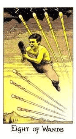 Eight of Wands